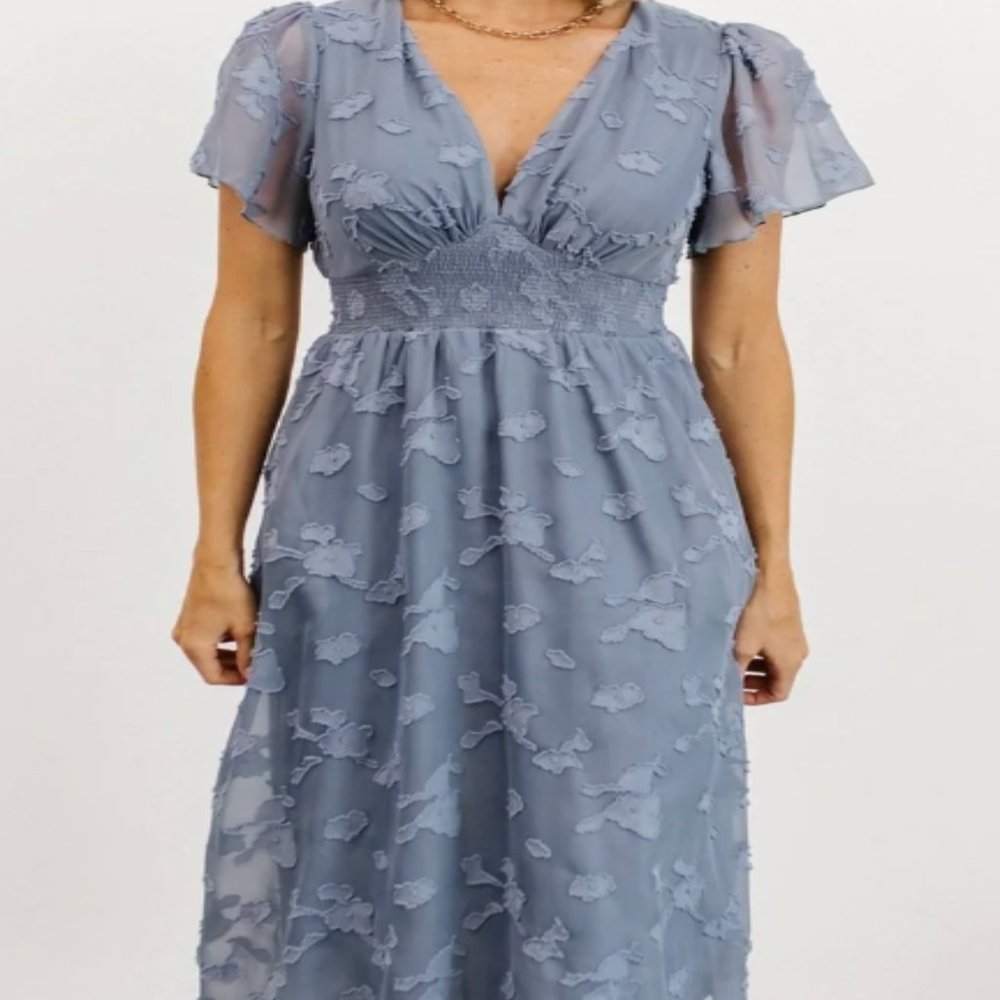 Baltic Born June Smocked Midi Dress